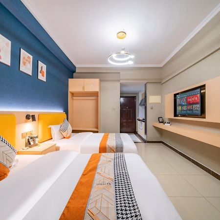 Pazhou Angda International Aparthotel Canton Fair Branch Extérieur photo