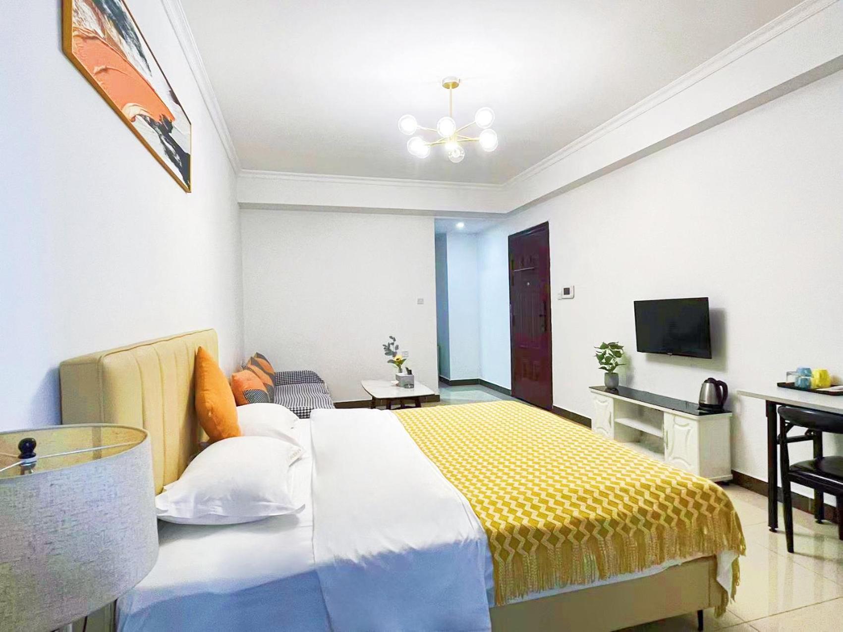 Pazhou Angda International Aparthotel Canton Fair Branch Extérieur photo