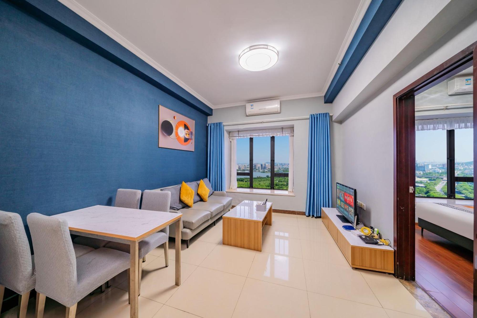 Pazhou Angda International Aparthotel Canton Fair Branch Extérieur photo