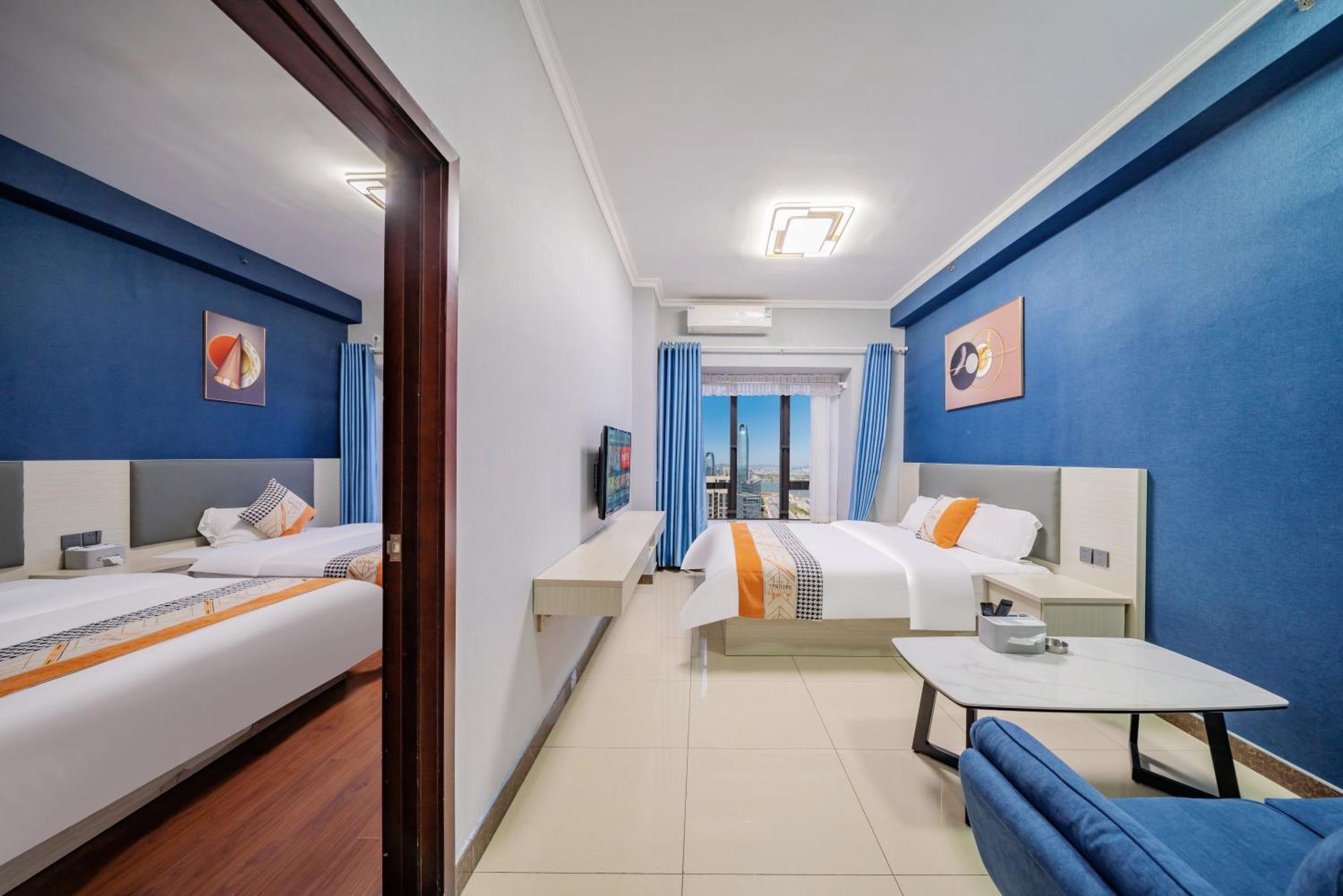 Pazhou Angda International Aparthotel Canton Fair Branch Extérieur photo