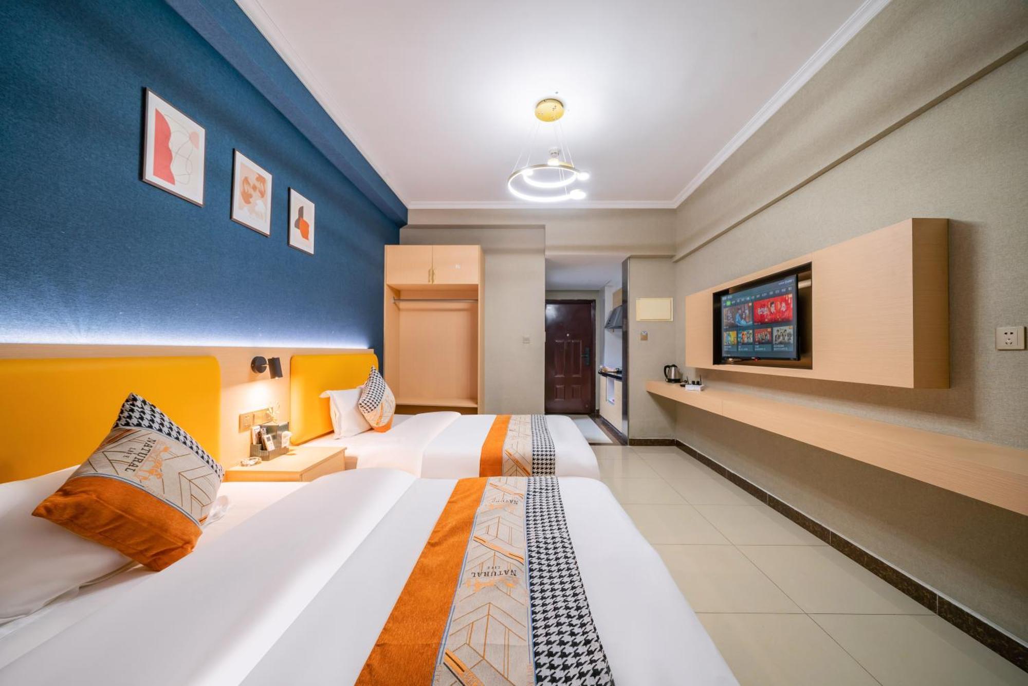 Pazhou Angda International Aparthotel Canton Fair Branch Extérieur photo