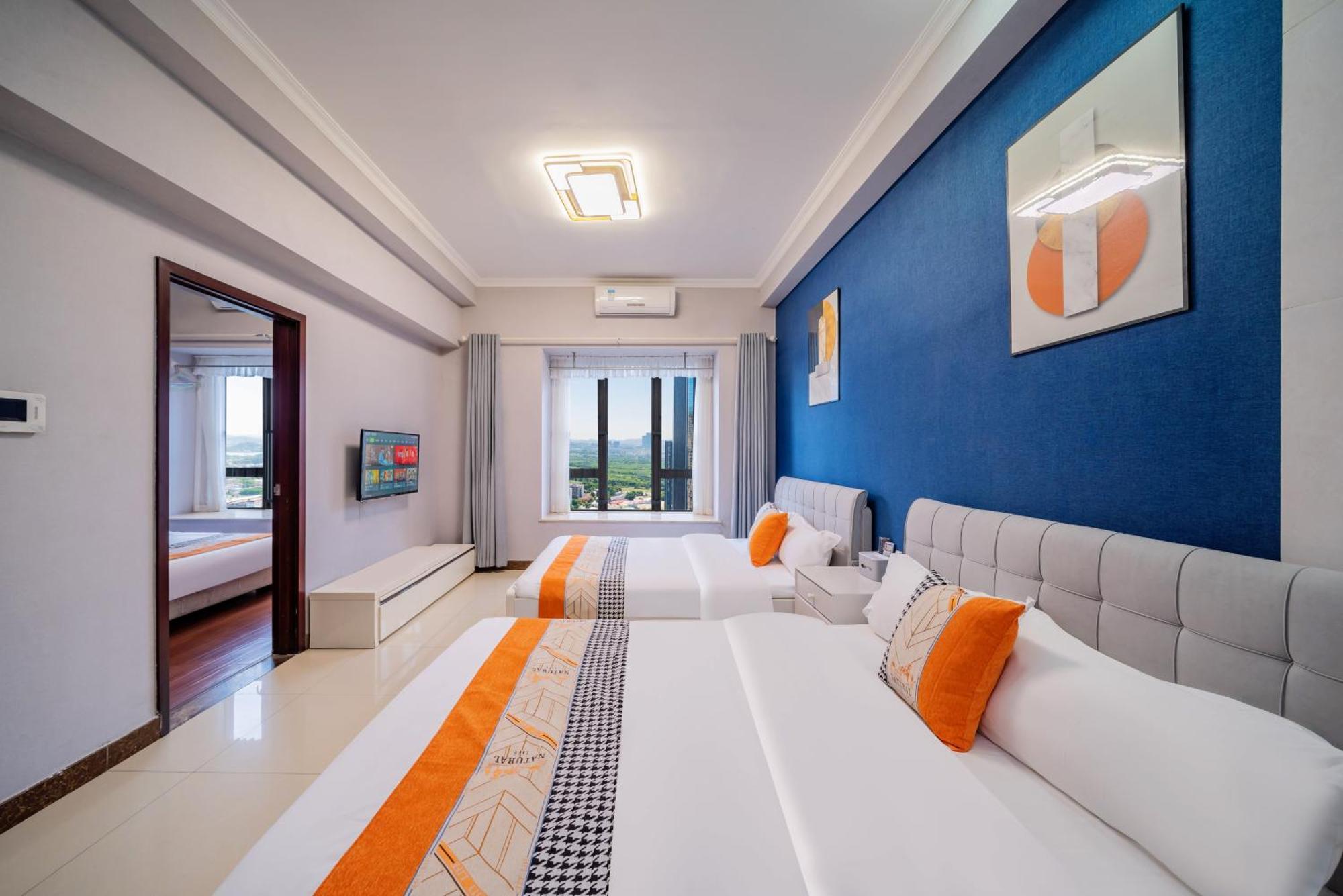 Pazhou Angda International Aparthotel Canton Fair Branch Extérieur photo