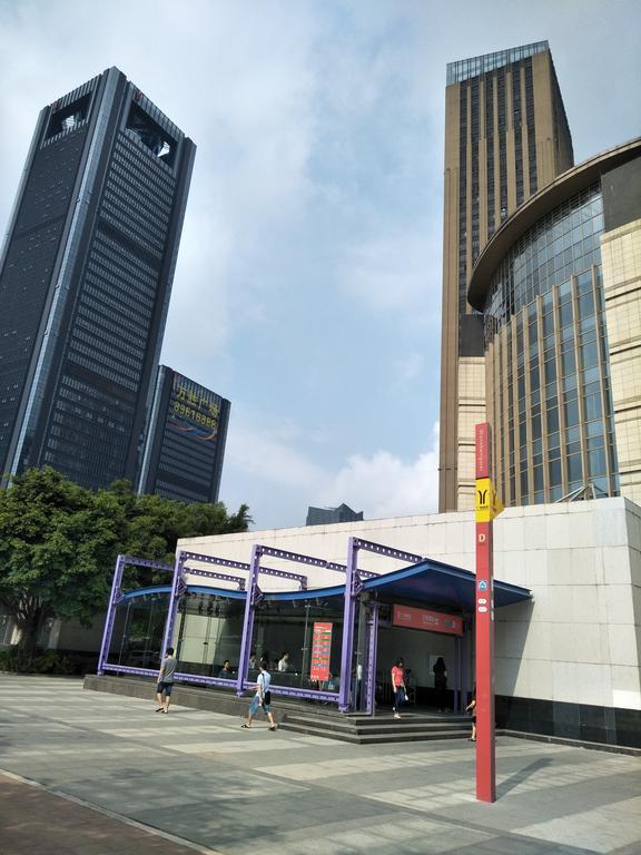 Pazhou Angda International Aparthotel Canton Fair Branch Extérieur photo