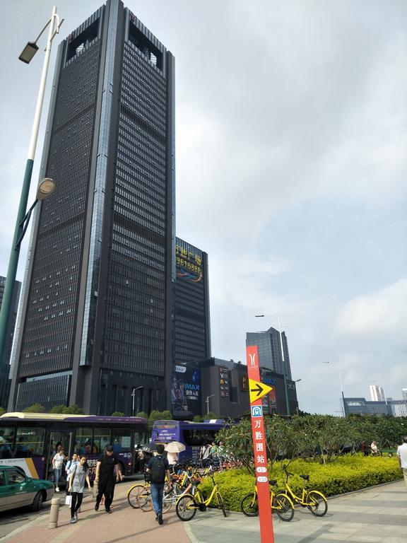 Pazhou Angda International Aparthotel Canton Fair Branch Extérieur photo