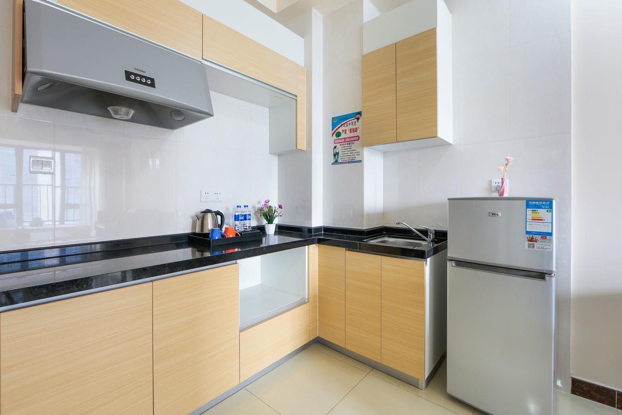 Pazhou Angda International Aparthotel Canton Fair Branch Extérieur photo